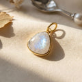 18ct Gold Vermeil Bezel Pendant  Moonstone