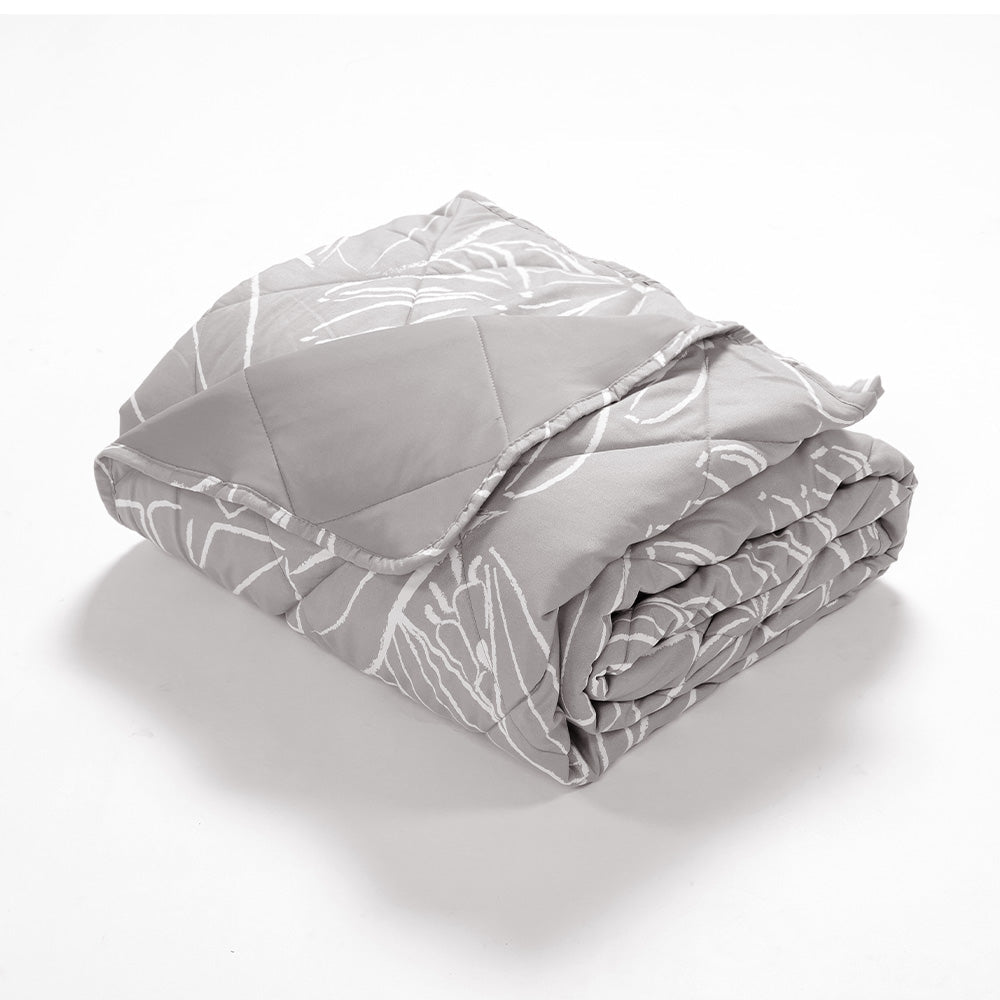 Comfy Cooling Blanket - Tropical Gray / Queen: 90"*90"