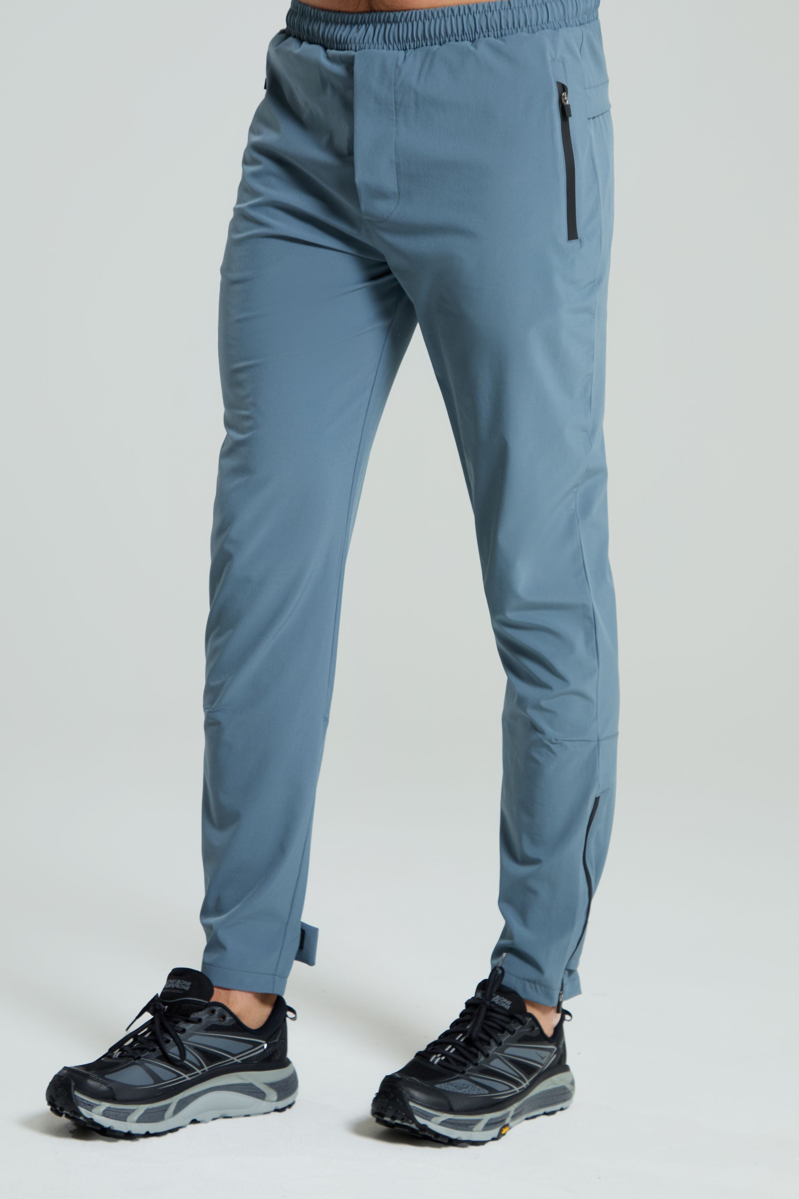 Men's Technical Adjustable Trouser: Grey - Grey / XS / Regular 28″