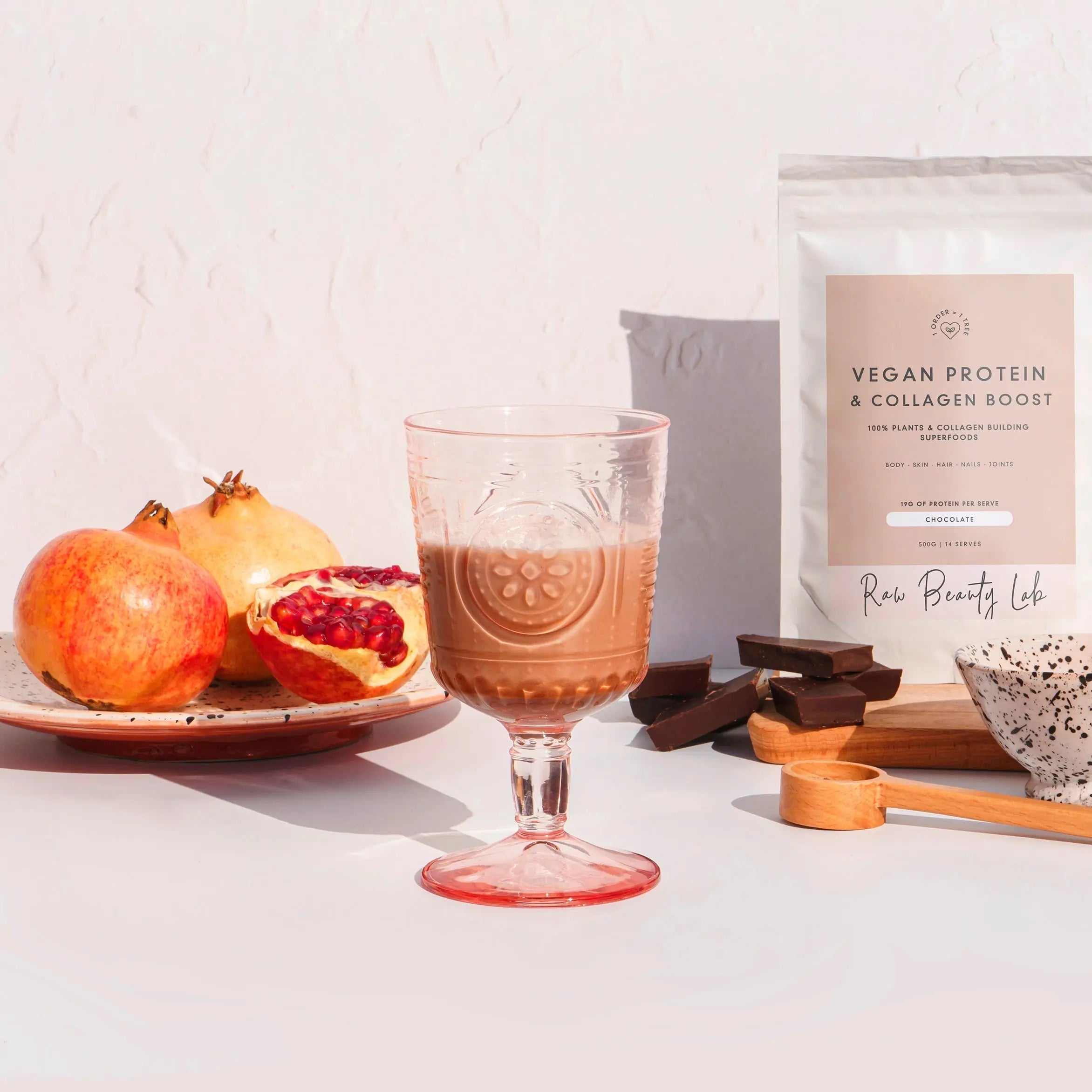 Vegan Protein & Collagen Builder - 3 Month Subscription Auto renew