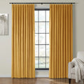 Velmor Velvet Drapes Pleated - Wheat MJ11-26