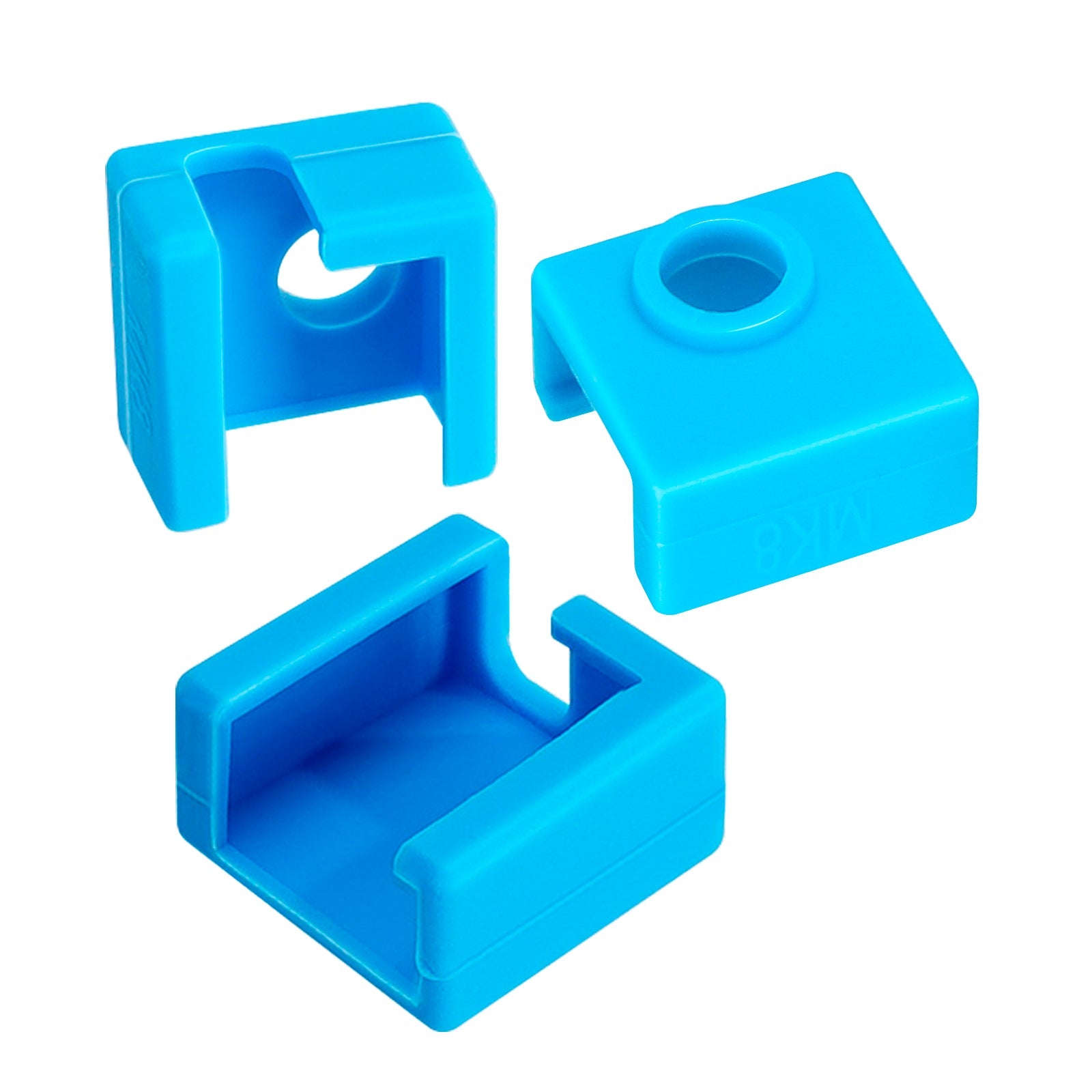Heating Block Silicone Socks - for MK8 / MK7 Heating Block / 2PCS