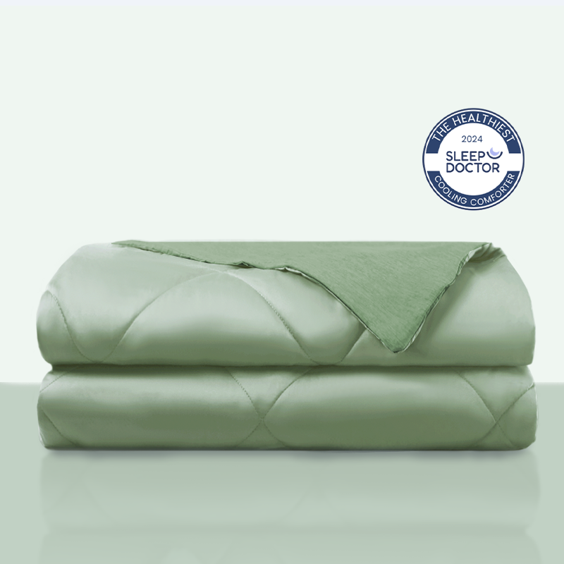 Z-Magic Bamboo Cooling Comforter - Dark Green / Queen 90"*90"