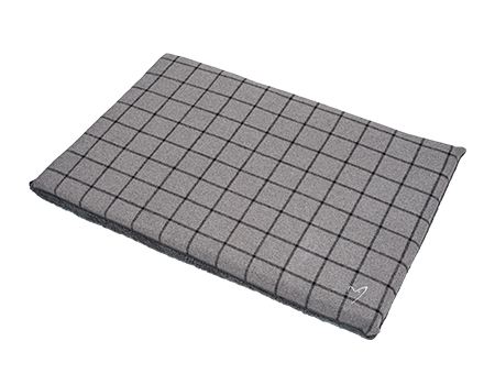 Camden Comfy Mat Large (76x122x5cm) Grey Check - Default Title