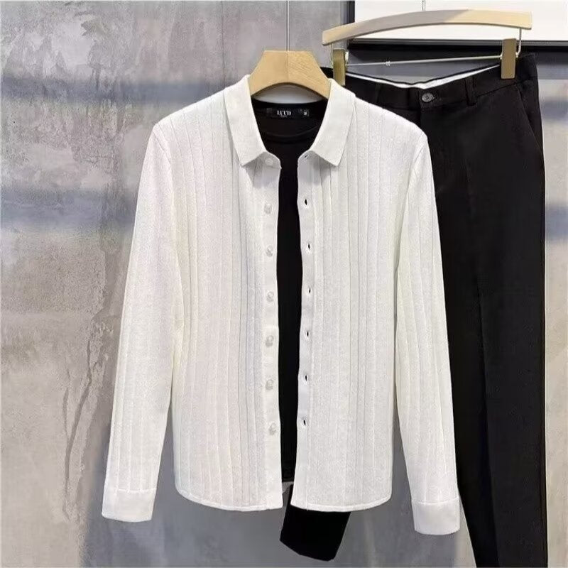 Herrenbekleidung 2024 Herbst und Winter trendige Herren neue Herren Freizeitjacke warme Strickjacke Pullover Pullover