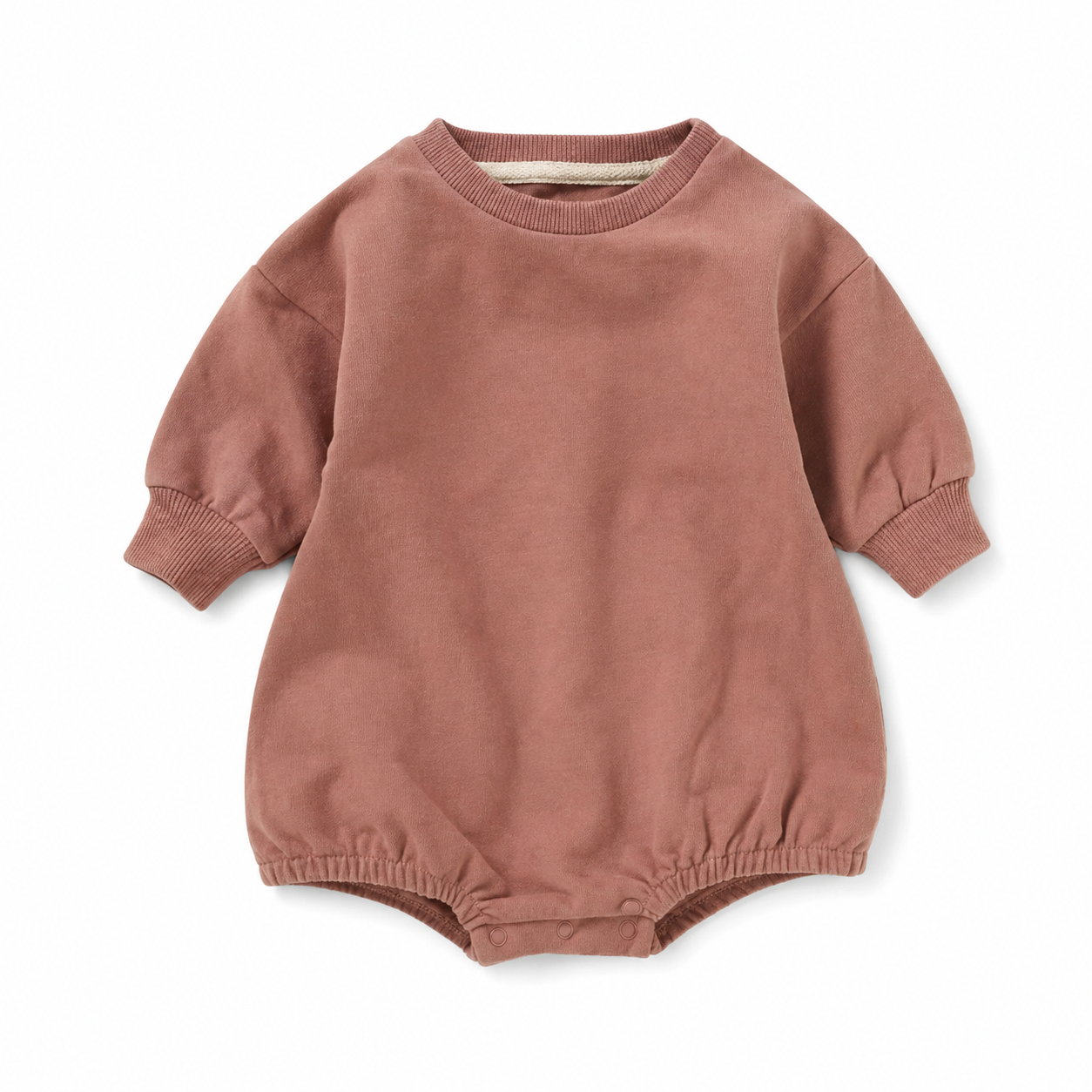 MamaRaya Personalized Baby Romper - 18-24m / Brick