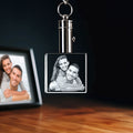 2D Memory Crystal™ - Keychain - Square - Small