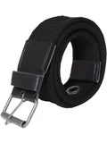 Kruze | Mens Canvas Belt - Black / M