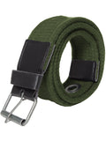 Kruze | Mens Canvas Belt - Khaki / L