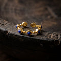 Wisdom & Protection – Tibetan Lapis Lazuli Open Ring