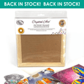 Crystal Art Card Frame - Wood effect
