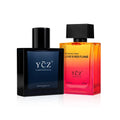 YCZ Midnight Marine & Love's Red Flame Eau De Parfum - 3.38 oz / 100 ml