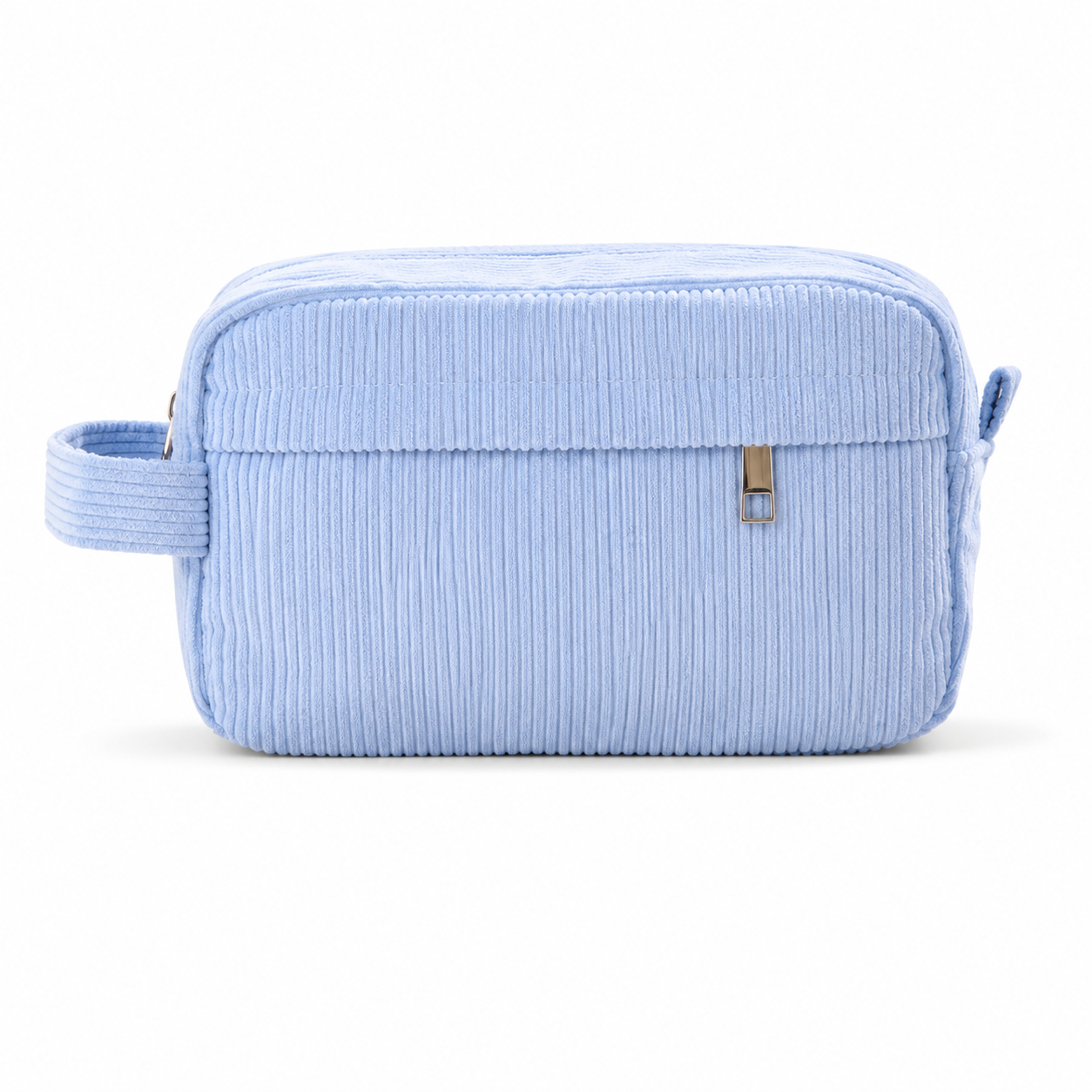 MamaRaya Personalized Corduroy Pencil Case - Blue