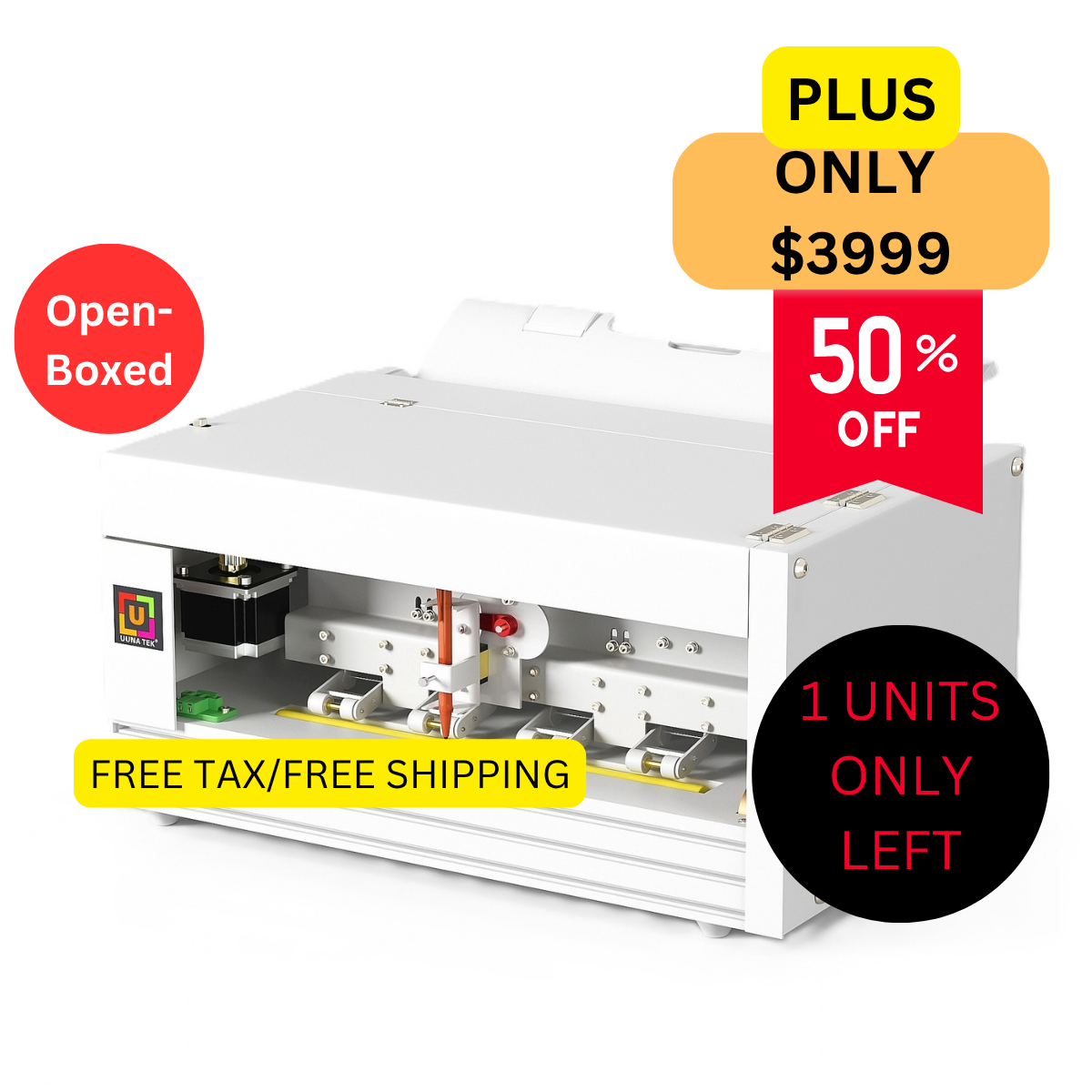 Open-Boxed UUNA TEK® iAuto Plus - Handwriting Machine with Feeder/Automatic Signature Machine/Handwriting Machine for Letter/Automatic Writing - US