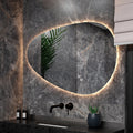 Badkamerspiegel - 120x75cm Asymmetrisch - Frameloos - PRE-ORDER