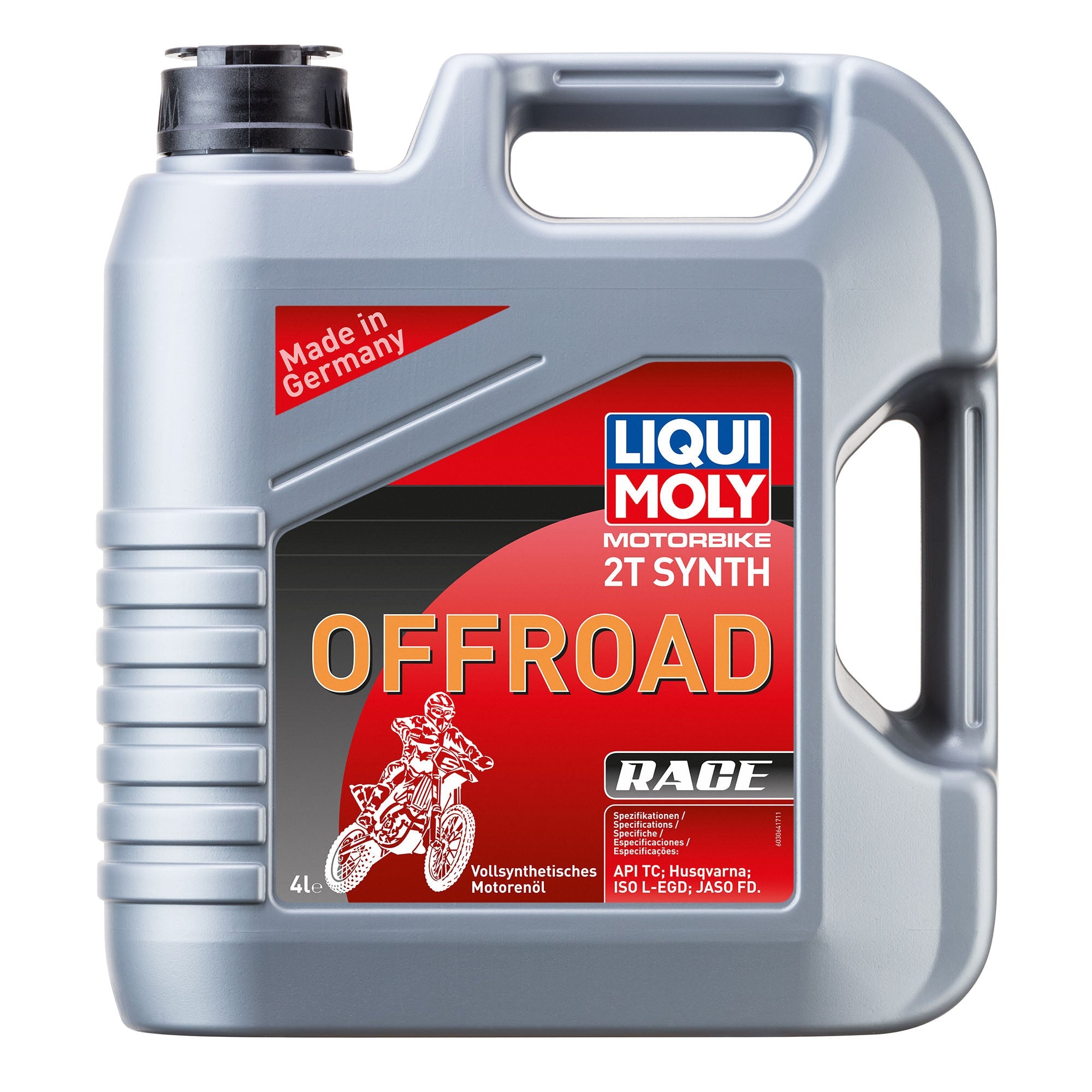 Liqui Moly 2 Stroke Offroad 2T Synth Race Motorbike Engine Oil API TC - (4 Litres)