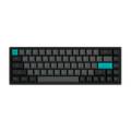 Black & Cyan 3068B Plus - Akko CS Jelly Black