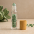 Essential Oil Roll On Bottle Aventurine Roller Ball