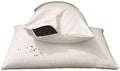 100% Organic Buckwheat Husk Bed Pillow with Egyptian Cotton Cover 70cm x 45 cm - Pack of 2 / 3.5 Kg each Pillow