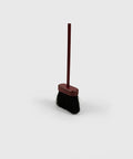 Traditional Wooden Hearth Brush - Soft - Black Coco / 99mm 43mm 357mm