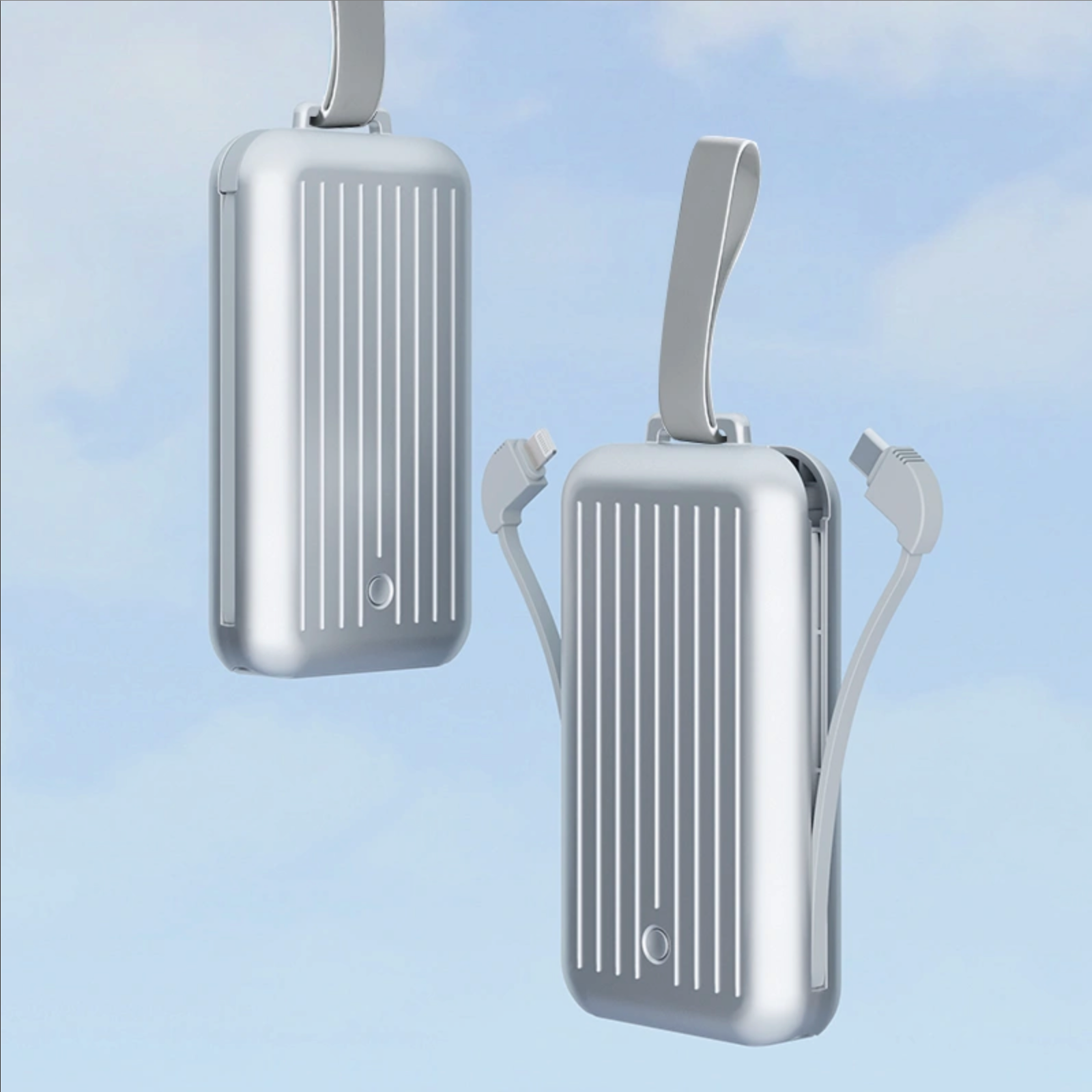 [3C Certification Can Be Boarded On The Plane] Original Suitcase Design With Dual-line PD Fast Charging Power Bank 10000mAh