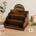 Essential and Fragrance Oil Display Stand Mango Wood