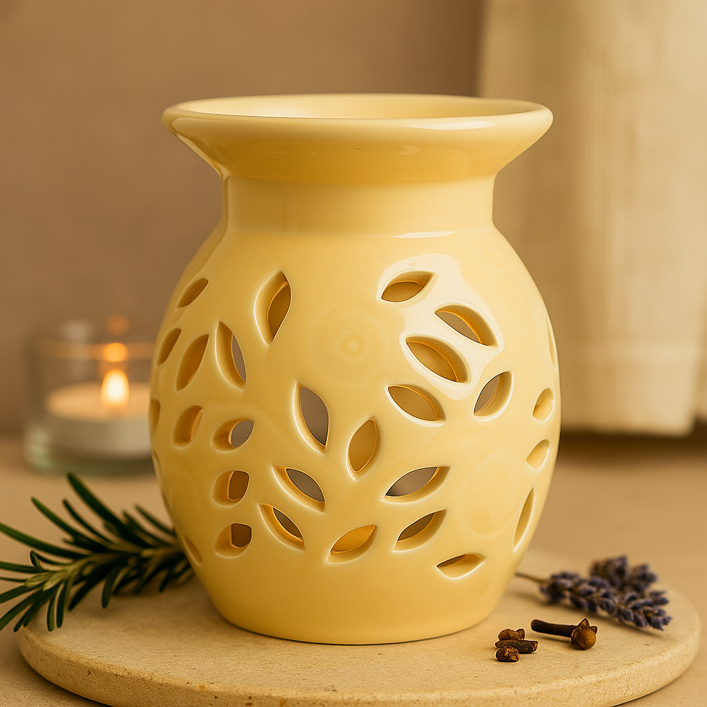 Oil Burner Orange – Ancient Wisdom
