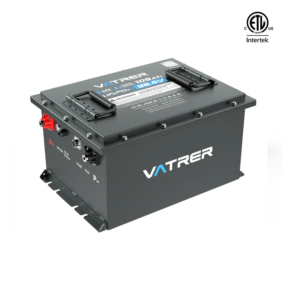 【UL】Vatrer 36V 105Ah Lithium Golf Cart Battery Conversion Kit - 2 PACK