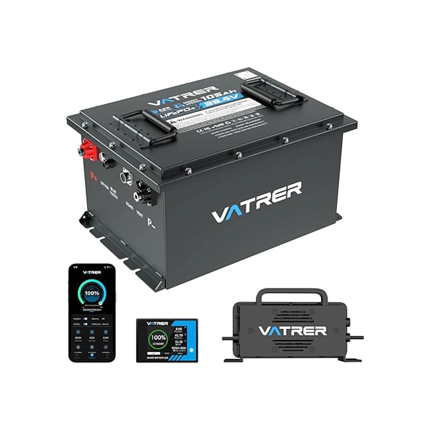 【Pre-order】【UL】Vatrer 36V 105Ah Lithium Golf Cart Battery Conversion Kit - 1 PACK