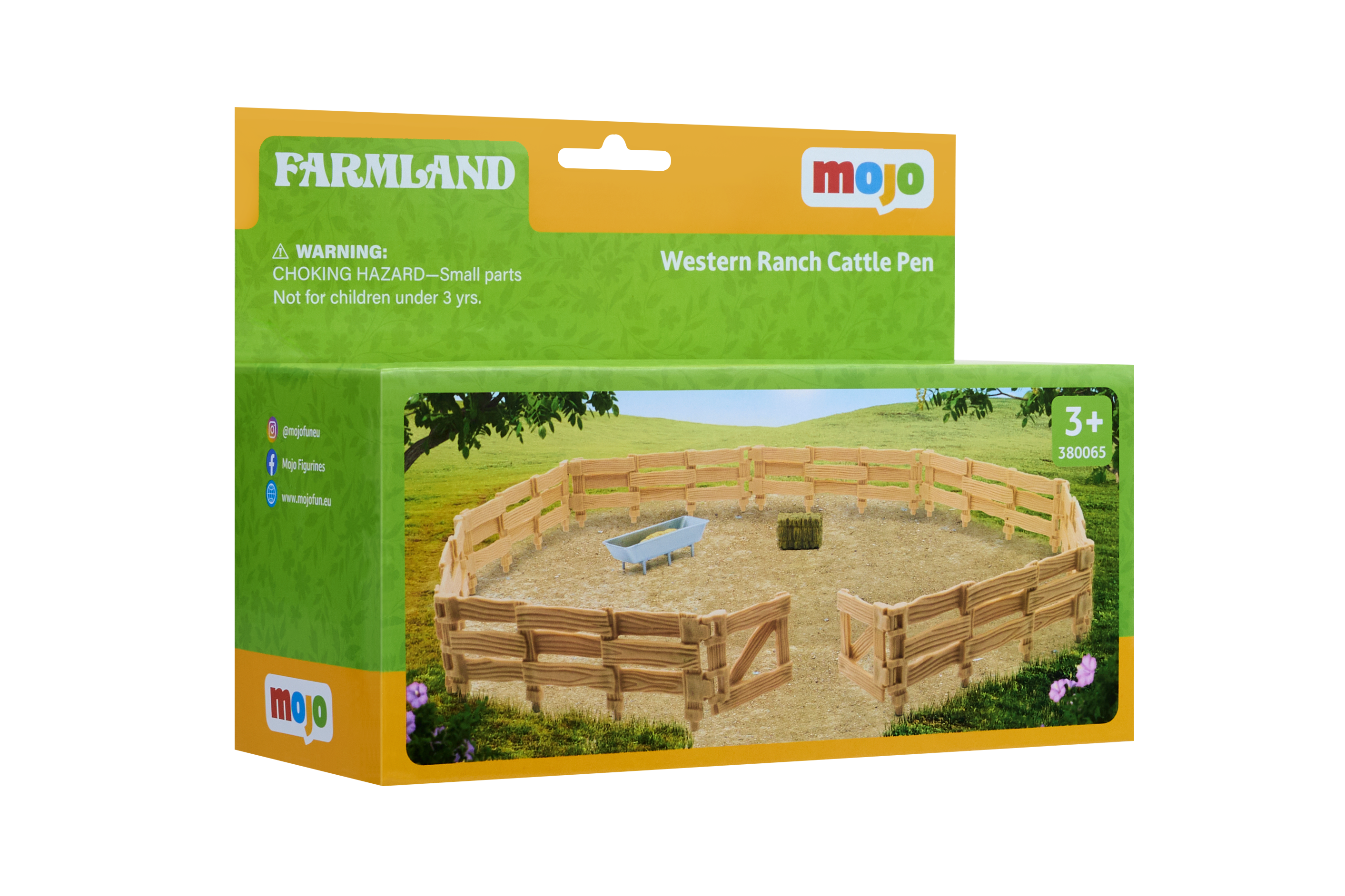 Western Ranch Cattle Pen Playset