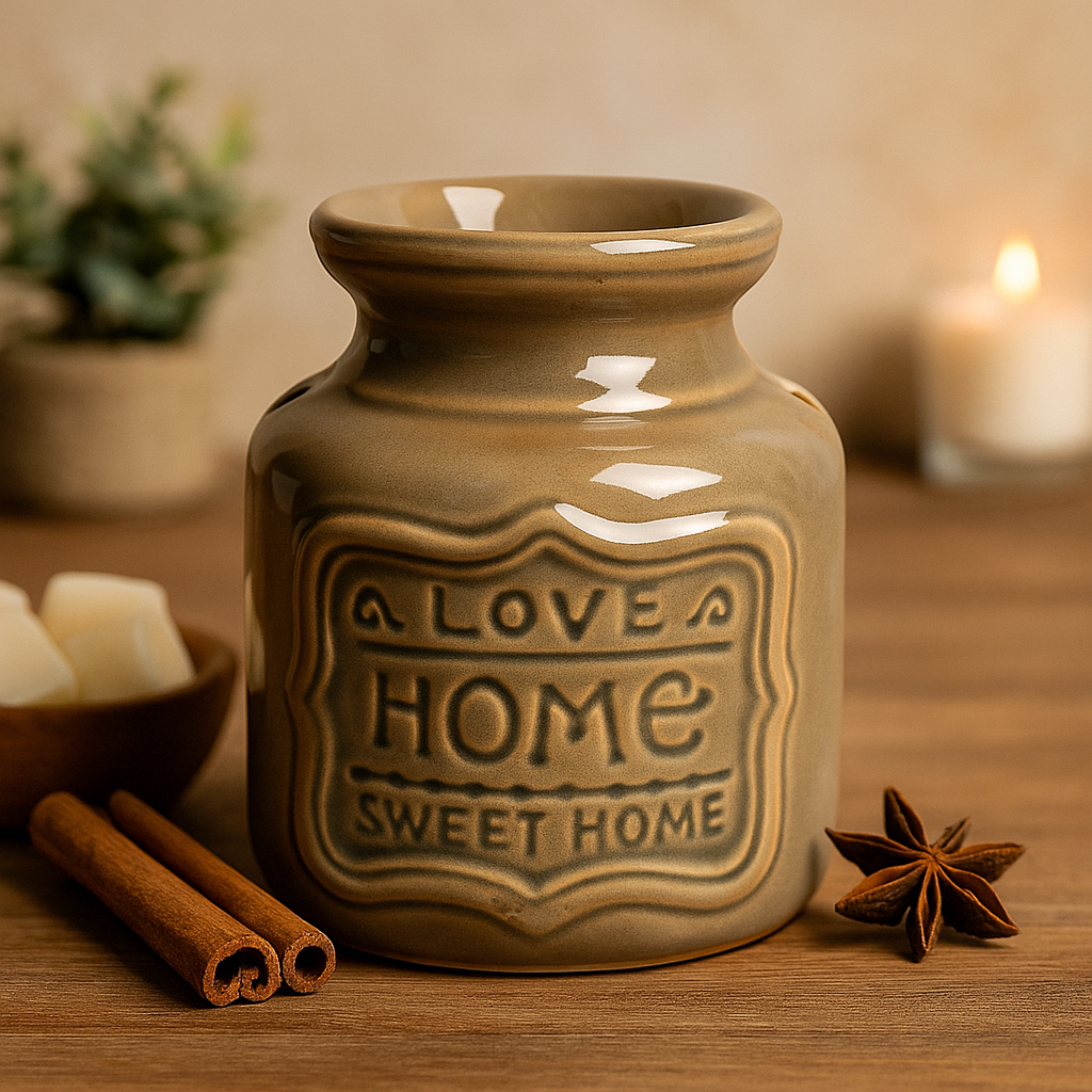 Ceramic Oil Burner For Fragrance Oils, Wax Melts