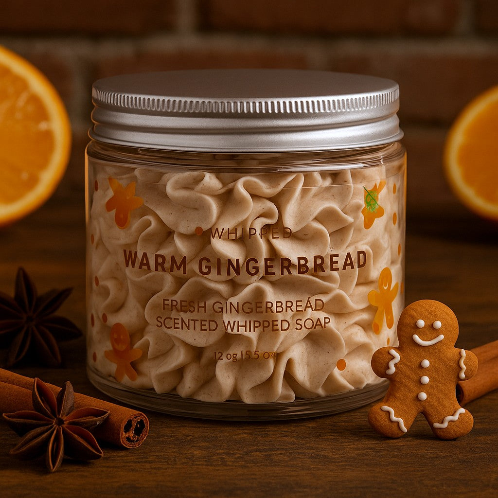 Gingerbread Whipped Soap 120g
