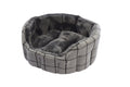 Camden Deluxe Bed X-Large 86cm(34")Grey Check - Default Title