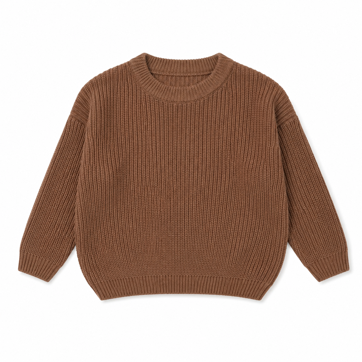 MamaRaya Personalized Baby Knit Sweater - 6-12m / Khaki