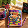 "Kitten Bedtime Stories" Crystal Art Notebook Kit 26x18cm