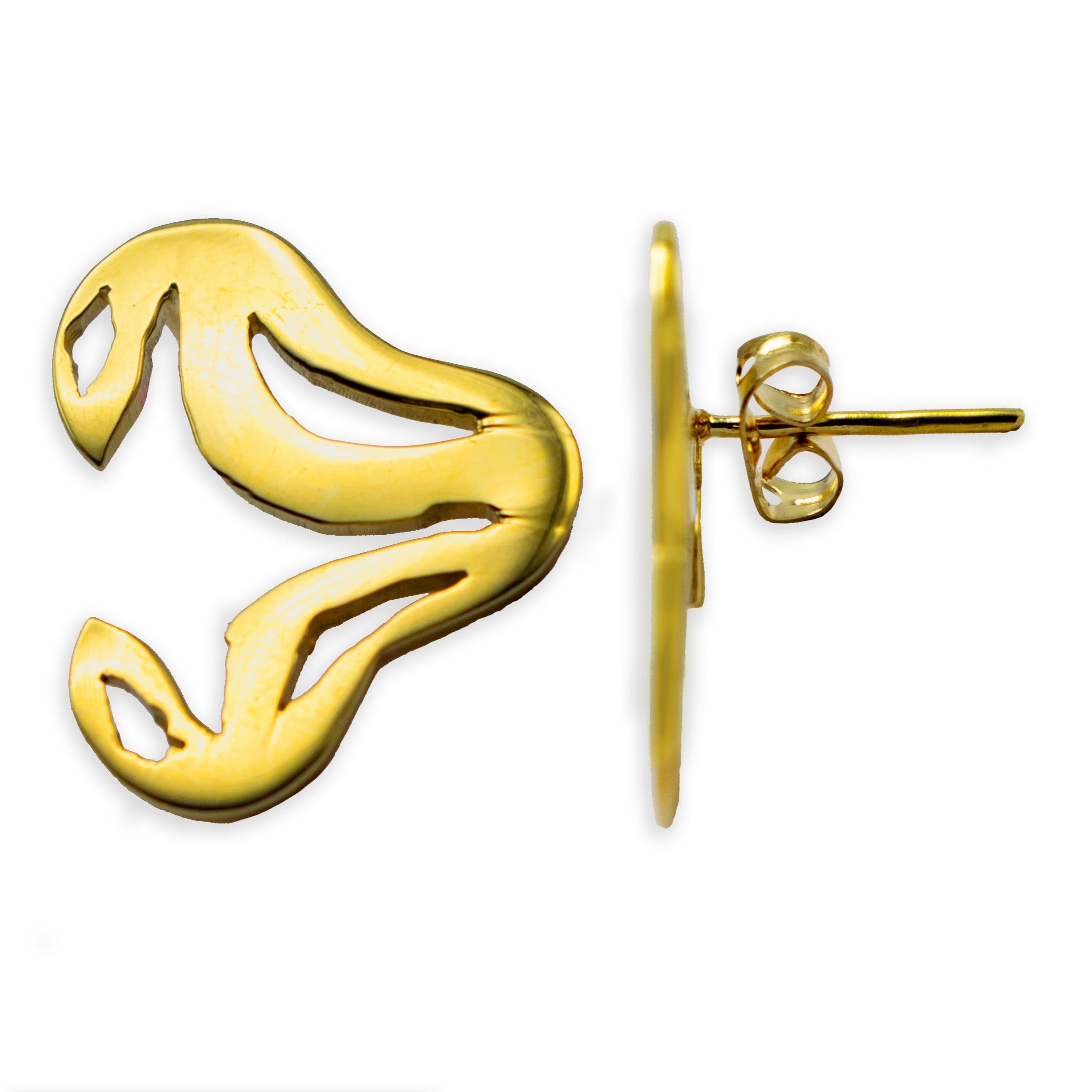 Vida Earring - 24K Plated Gold