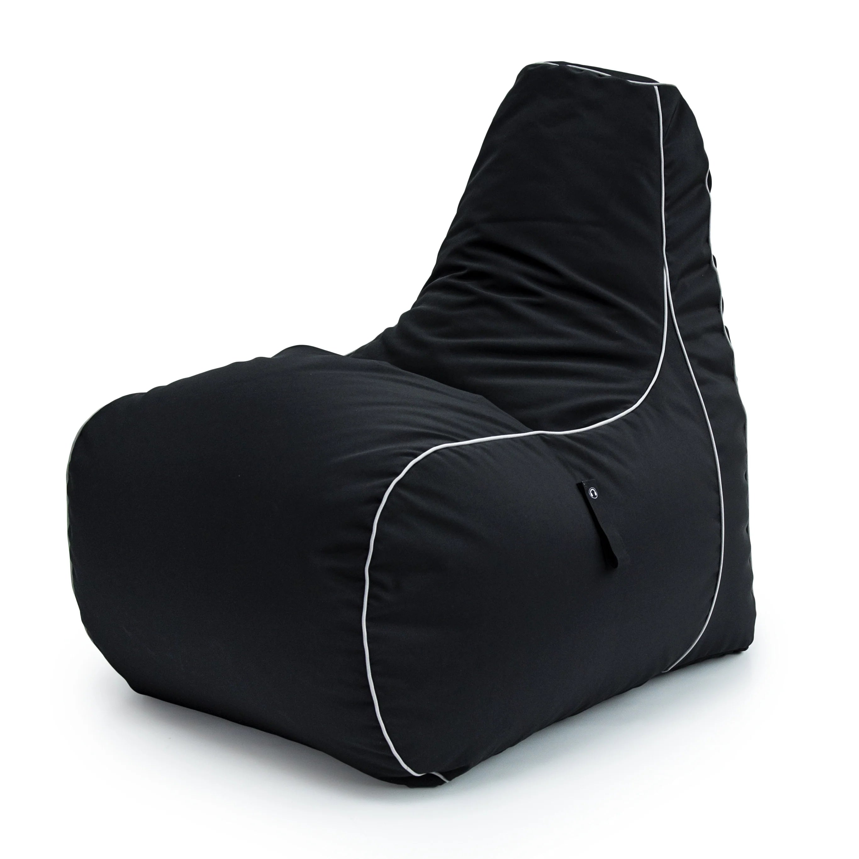 Gaming High Back Bean Bag Chair Indoor Kids Beanbag with Side Pockets - Purifying Code