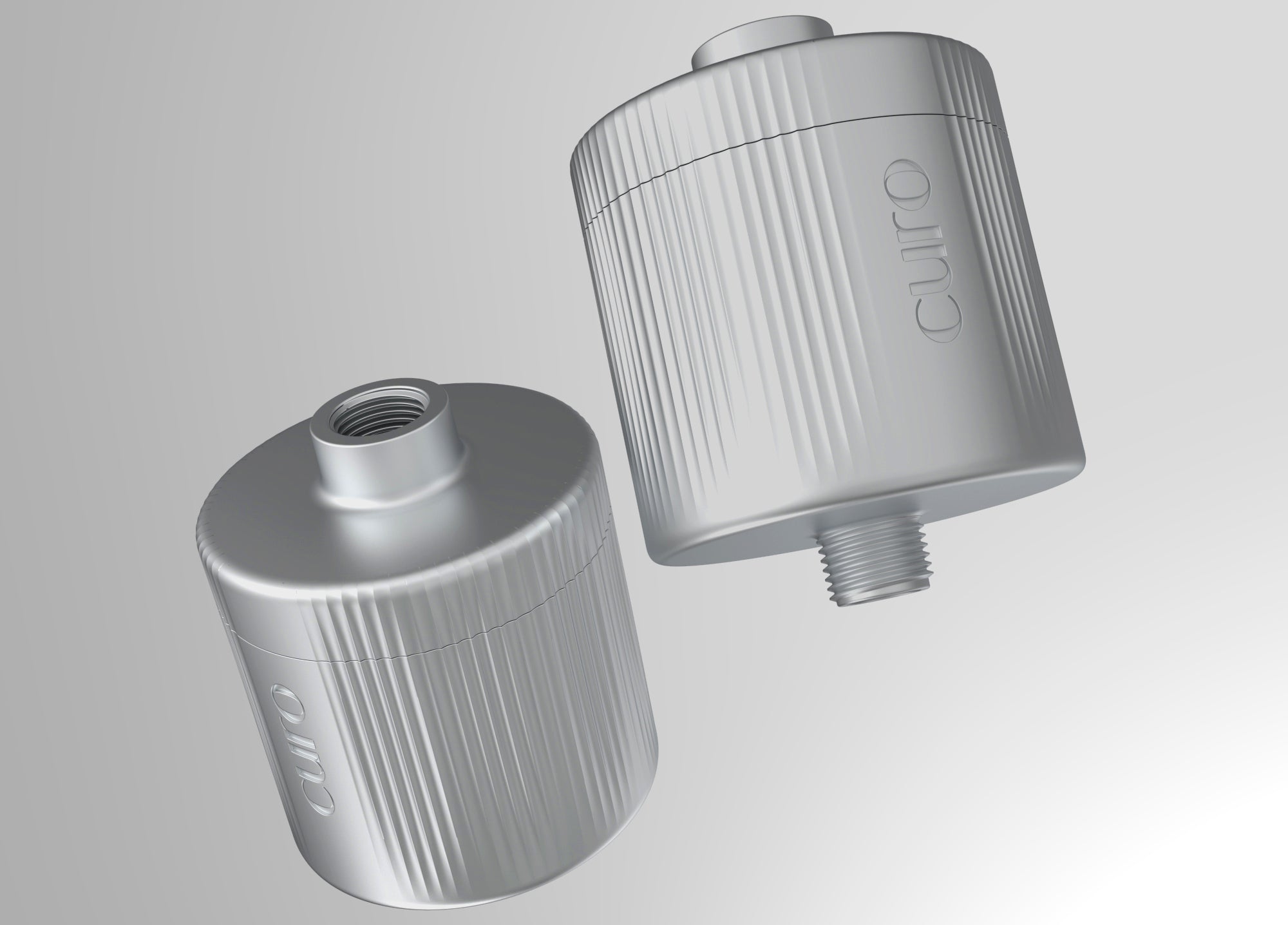 Rainfall Shower Filter - Brushed Nickel