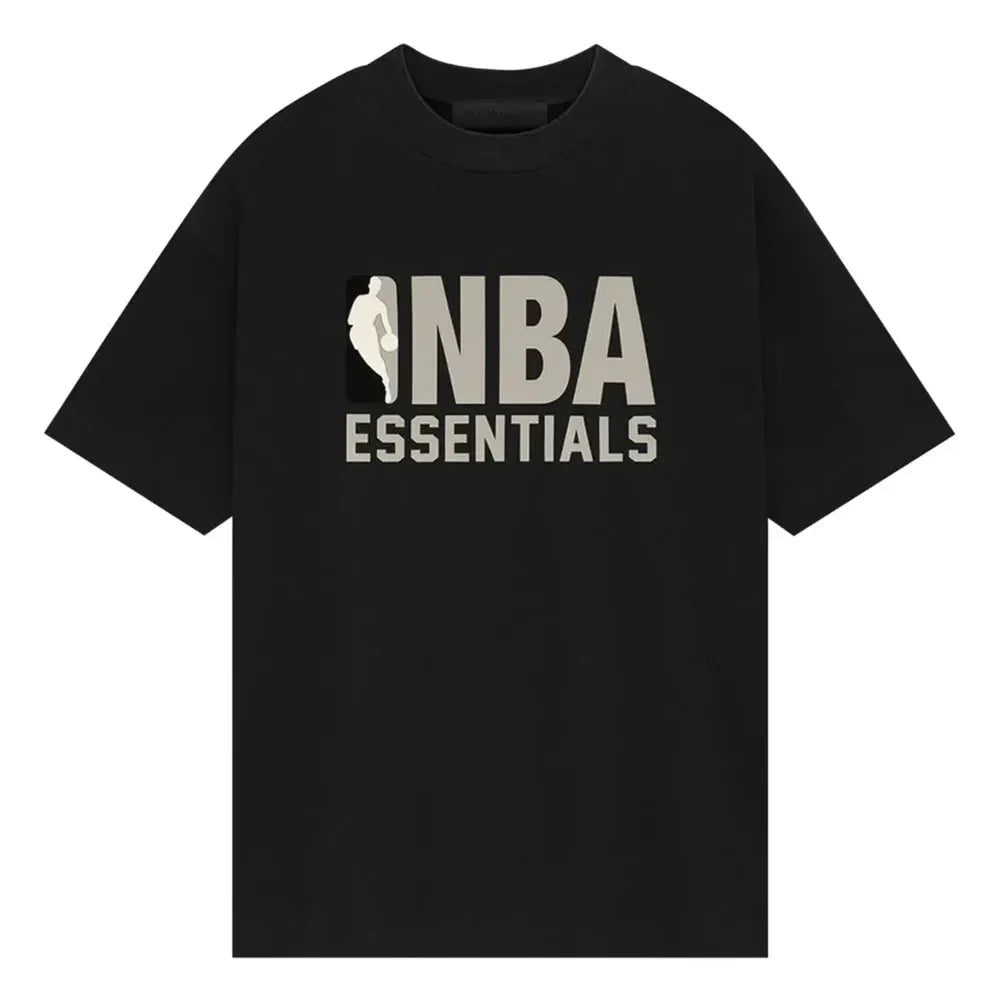 Fear of God Essentials NBA Tee SS25 Black - S