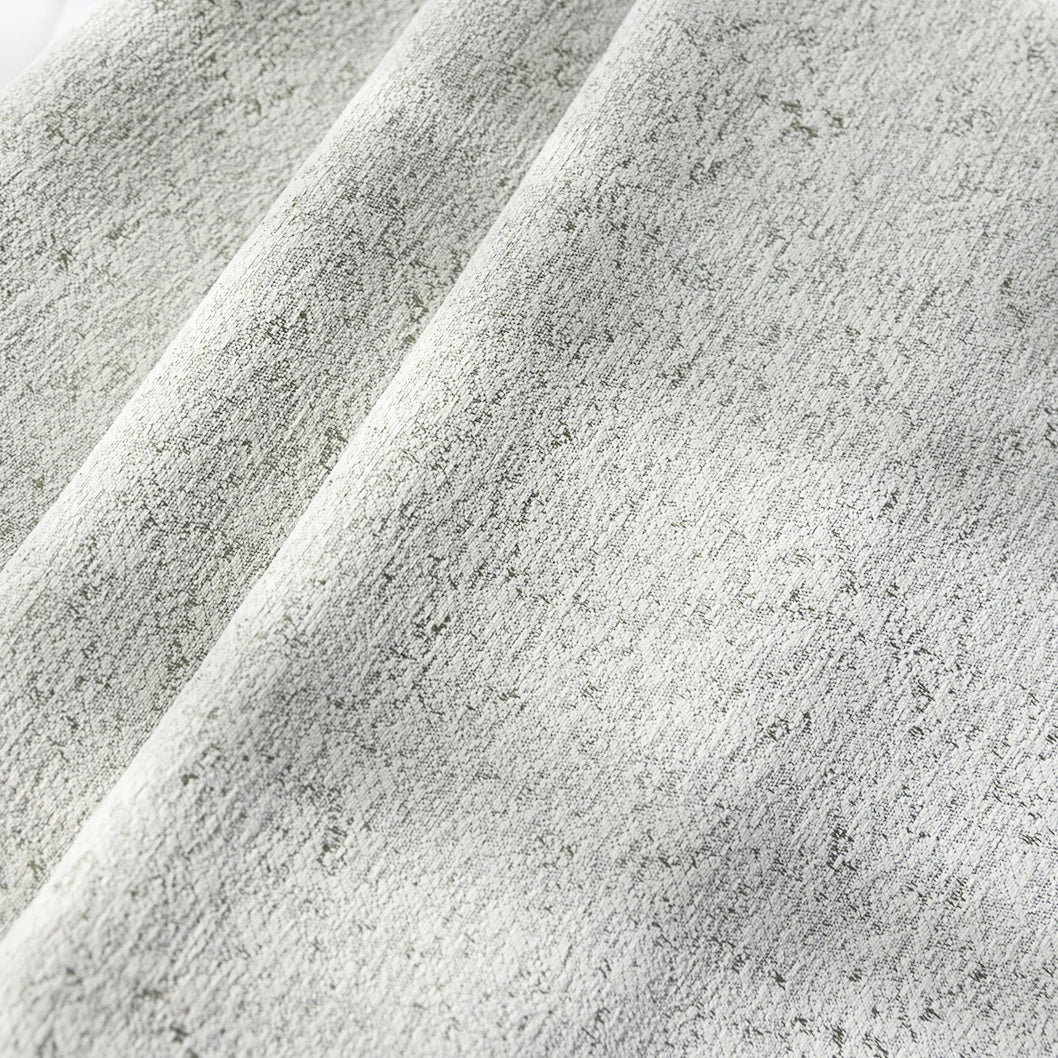 White｜Chenille curtain fabric sample｜2307-3