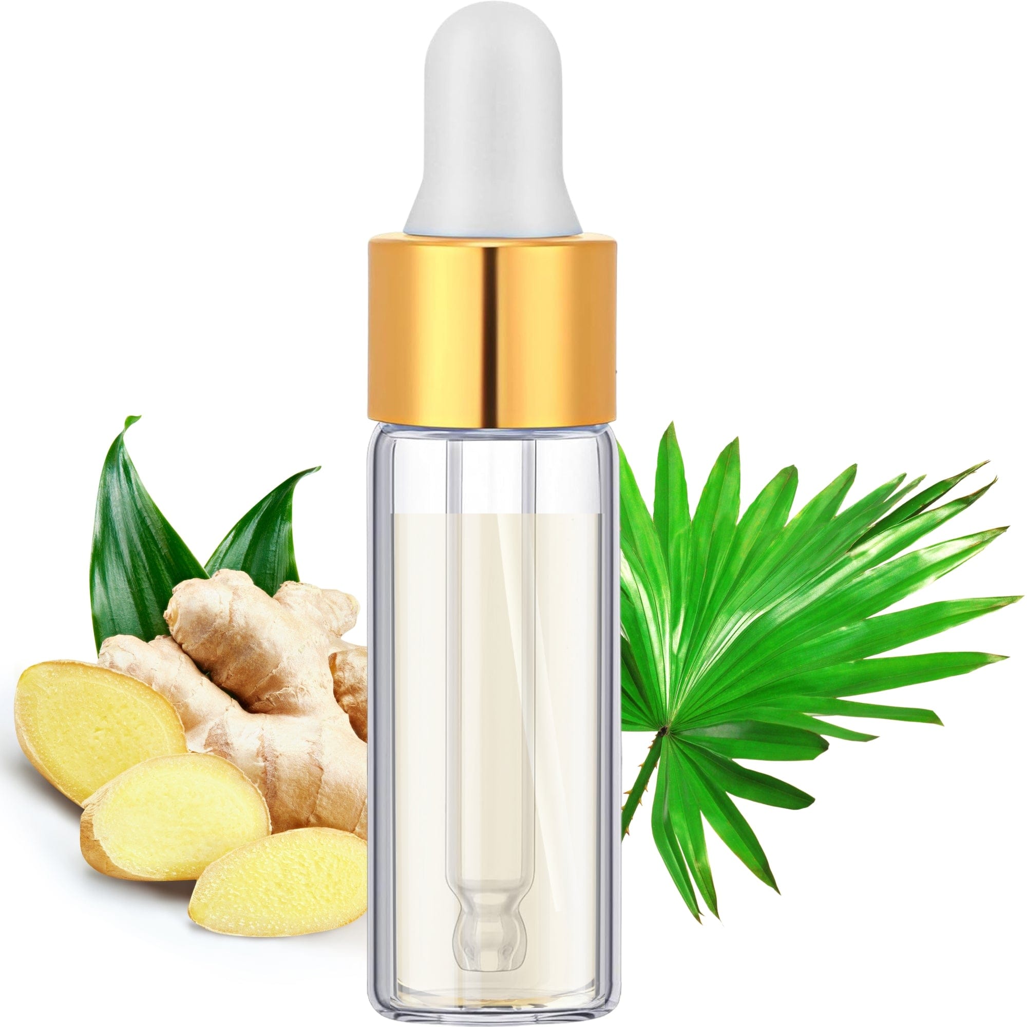 Hair Growth Treatment - Ginger & Saw Palmetto - Scalp Energizing - Sample Vial (0.16 fl oz)