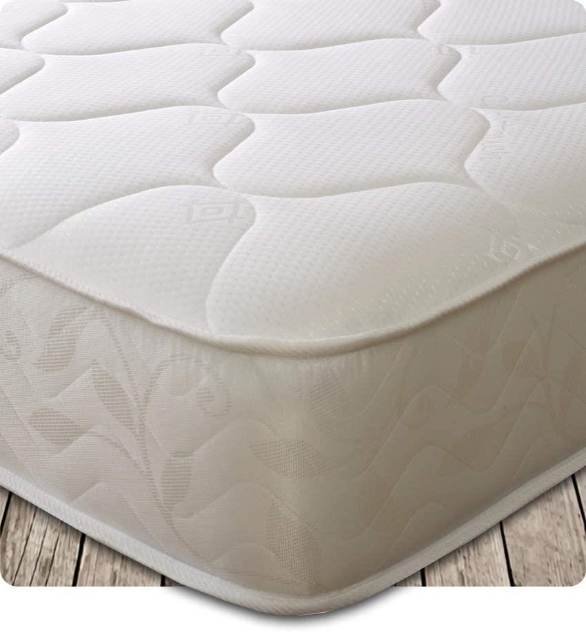 Starlight Beds Spring & Memory Foam Mattress with a Cooltouch Cover - 4ft6 Double Mattress (135cm x 190cm)
