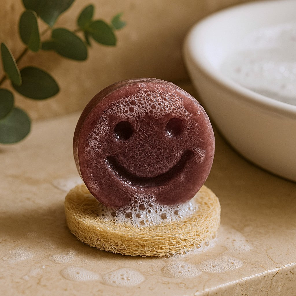 Scrub Soap Bar – Purple Grape