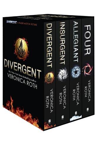 Divergent Series Box Set book 1-4 plus World of Divergent, Insurgent, Allegiant Paperback
