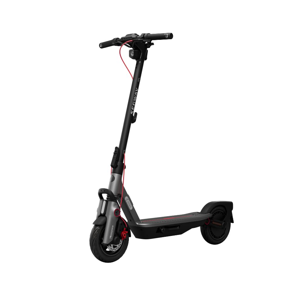 Segway-Ninebot F2 Pro D, E-Scooter mit Straßenzulassung für Erwachsene, max. 20 km/h Geschwindigkeit, 55 km Reichweite, Lange Reichweite - F3 D