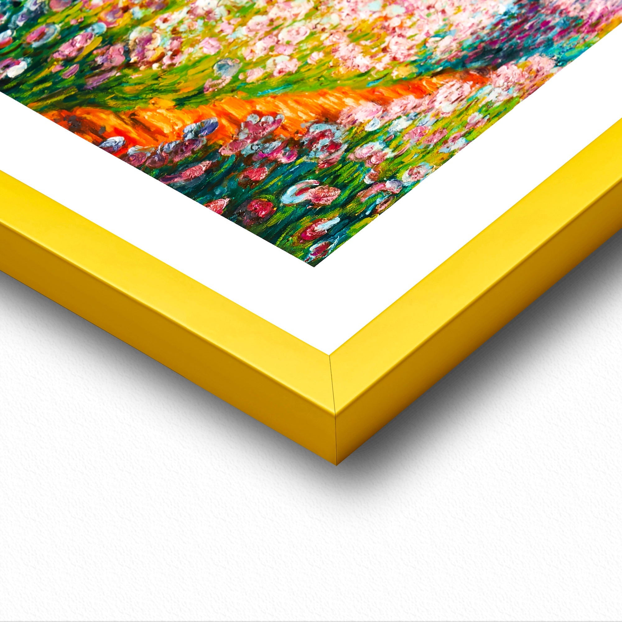 Premium Frames - Yellow / 16x16 inch