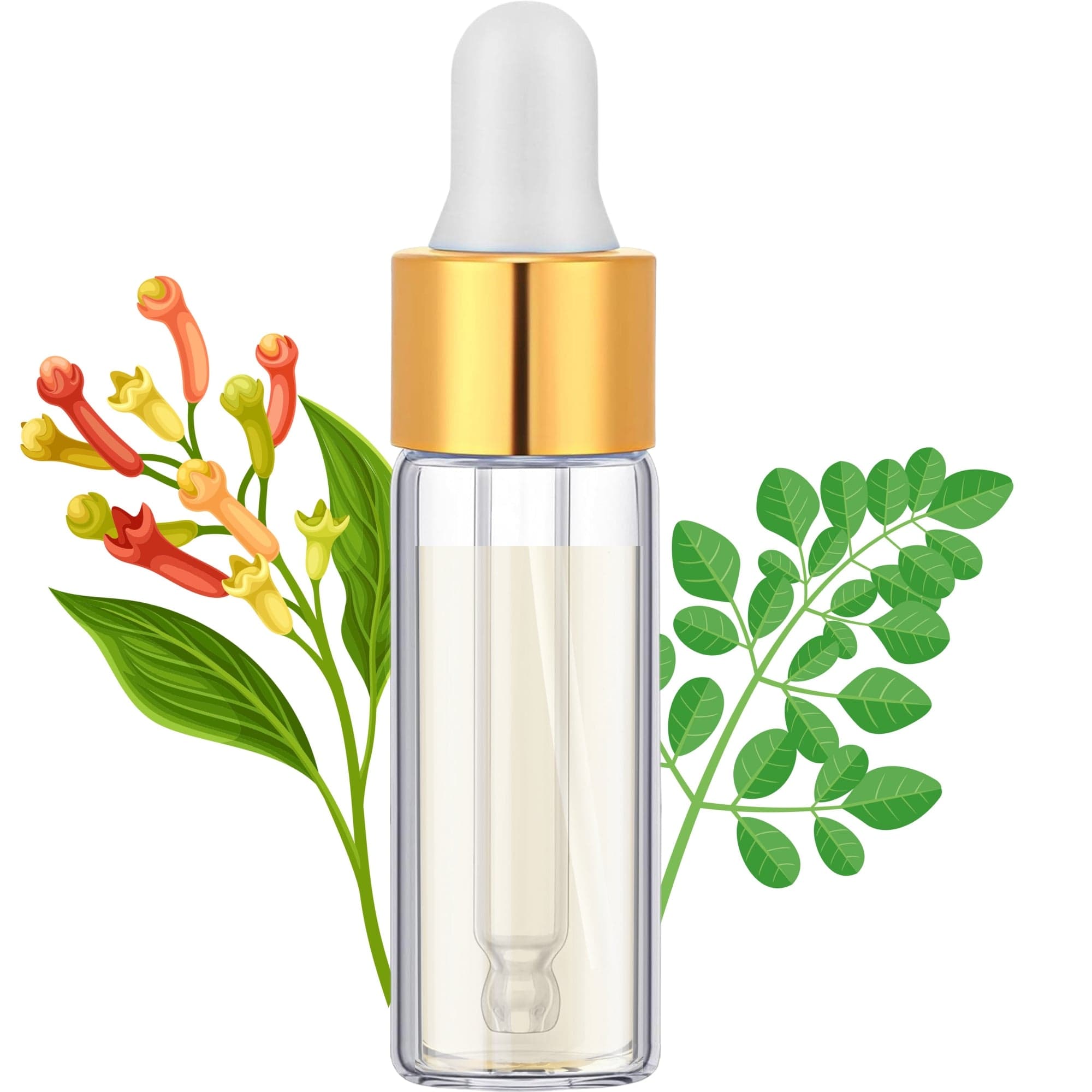 Pre-Shampoo Hair Growth Scalp Treatment | Head Spa | Clove Leaf & Moringa | Scalp Balancing | Oil-Based Formula | - Sample Vial (0.16 fl oz)