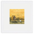 A Romantic Interlude - 30 x 30cm / None / White 22mm