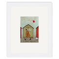 A Moody Balloon - 24 x 30cm / Standard Ivory / White 22mm