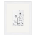 A Day out with the Smalls (Sketch) - 24 x 30cm / Standard Ivory / White 22mm